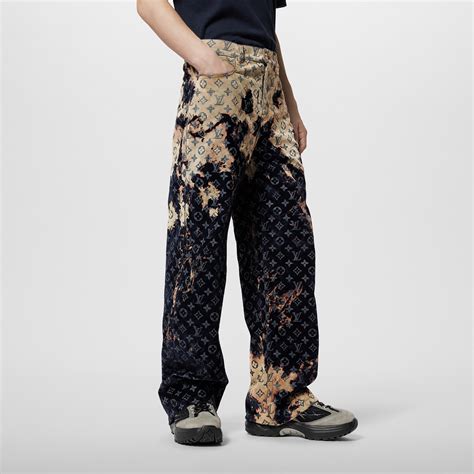 red louis vuitton pants|louis vuitton monogram pants.